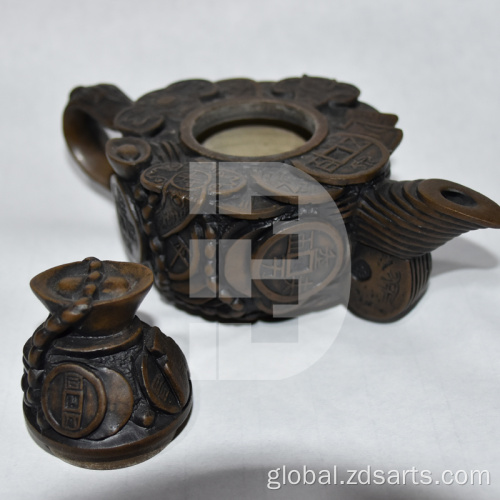 The Pot of Abundance Stone carved teapots are widely used Supplier